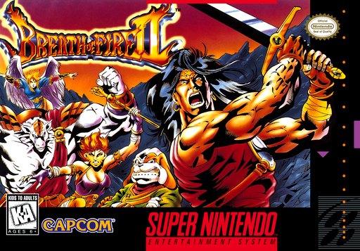 Breath of Fire II box art