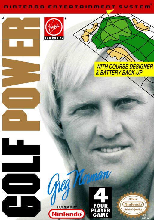 Greg Norman's Golf Power box art