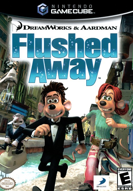 DreamWorks _ Aardman Flushed Away box art