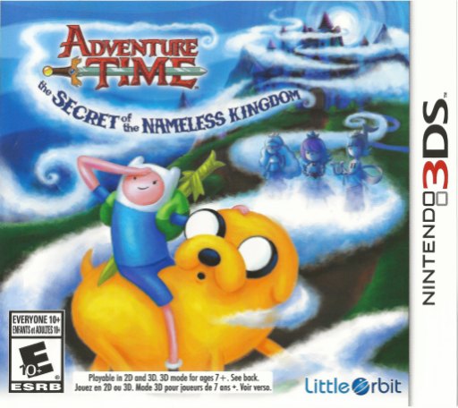 Adventure Time: The Secret of the Nameless Kingdom box art