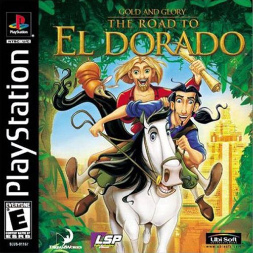 Gold and Glory: The Road to El Dorado box art