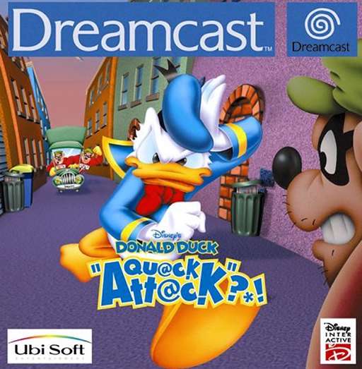 Disney's Donald Duck: Quack Attack box art