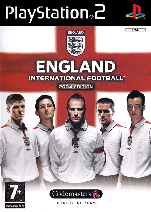 England International Football: 2004 Edition box art
