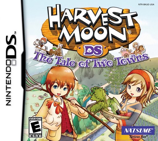 Harvest Moon DS: The Tale of Two Towns box art