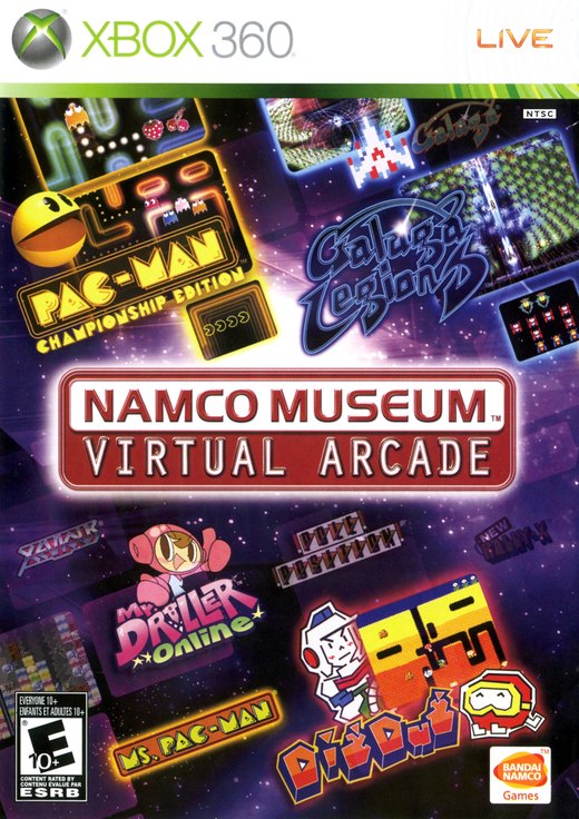 Namco Museum: Virtual Arcade box art