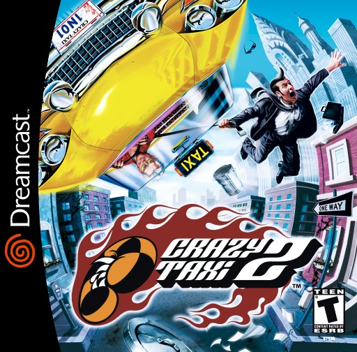 Crazy Taxi 2 box art