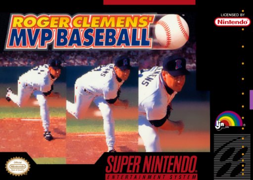 Roger Clemens' MVP Baseball box art