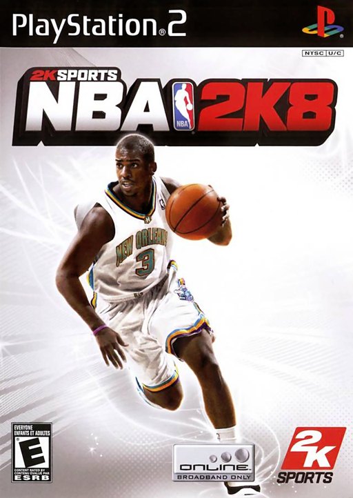 NBA 2K8 box art
