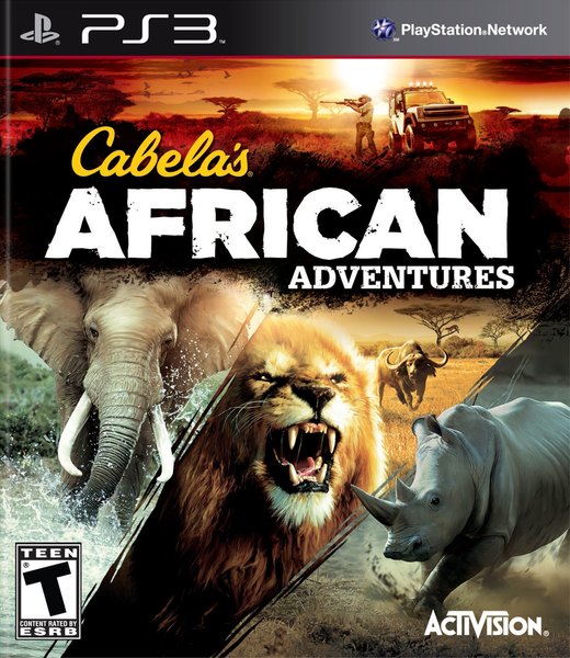 Cabela's African Adventures box art