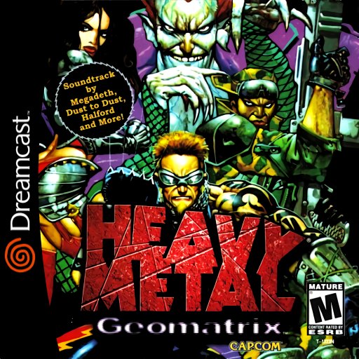 Heavy Metal: Geomatrix box art