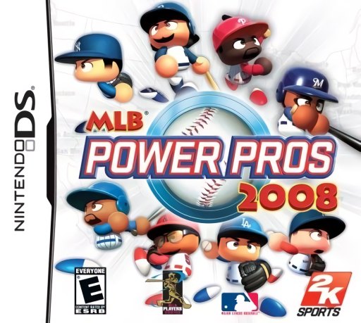 MLB Power Pros 2008 box art
