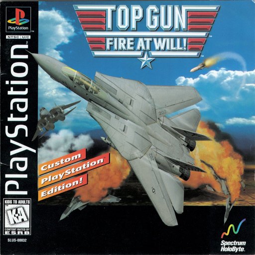 Top Gun: Fire at Will! box art