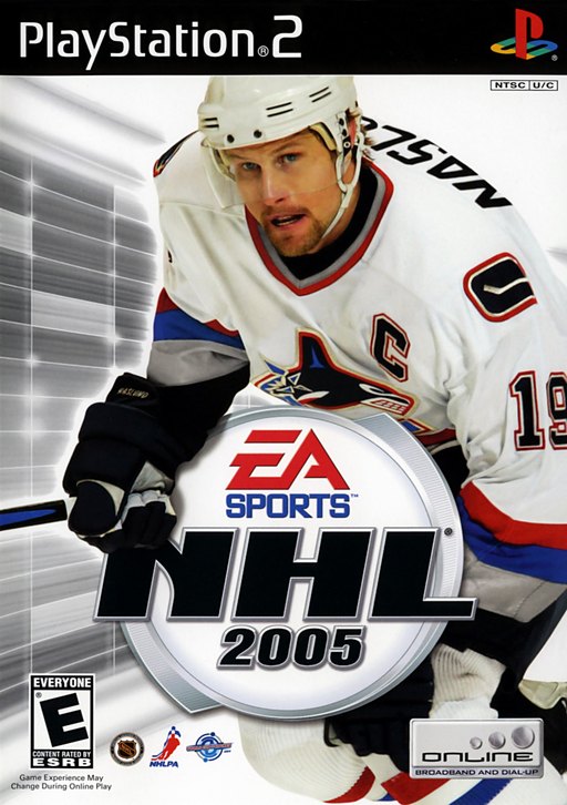 NHL 2005 box art
