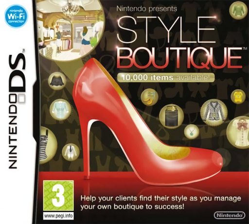 Nintendo Presents: Style Boutique box art