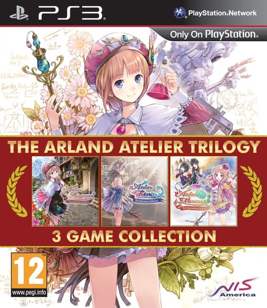 The Arland Atelier Trilogy box art