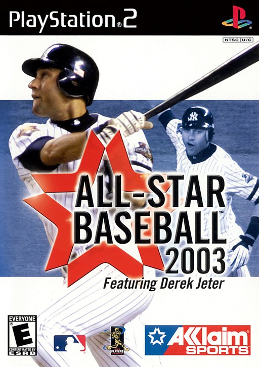 All-Star Baseball 2003 featuring Derek Jeter box art