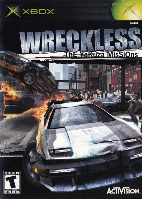 Wreckless: The Yakuza Missions box art