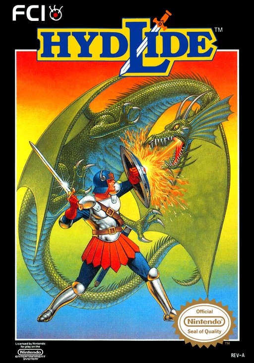 Hydlide box art