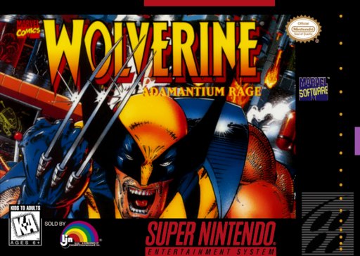 Wolverine: Adamantium Rage box art