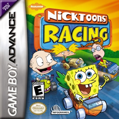 Nicktoons Racing box art