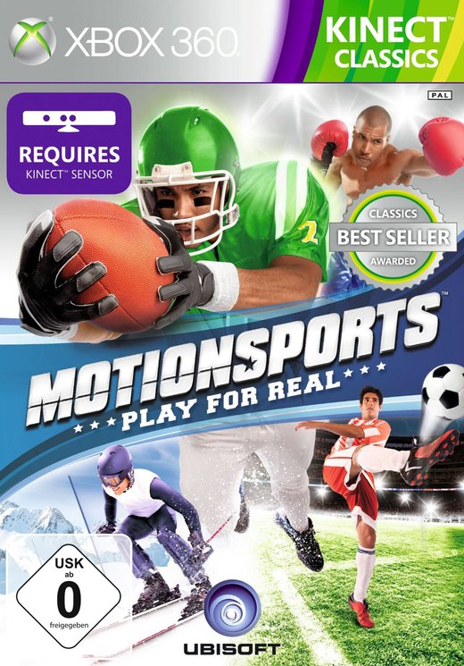 MotionSports: Play for Real box art