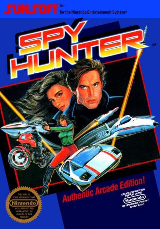 Spy Hunter box art