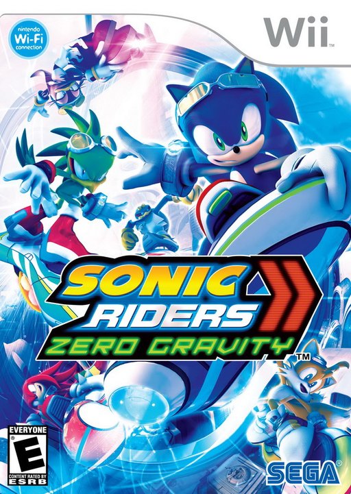 Sonic Riders_ Zero Gravity box art