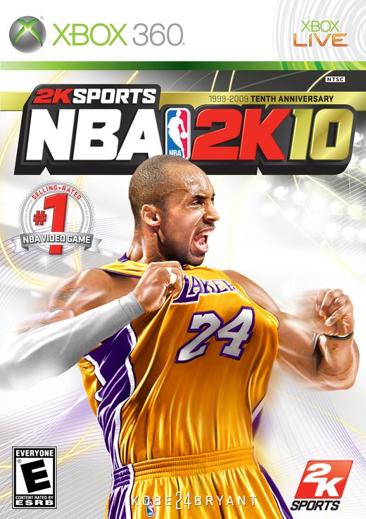 NBA 2K10 box art