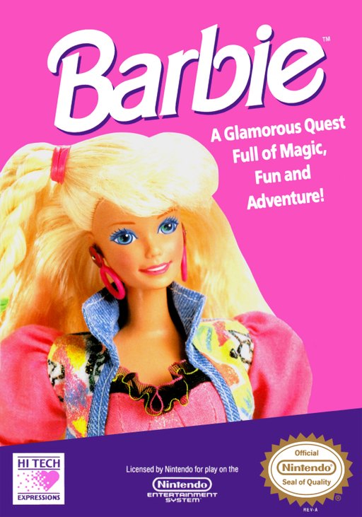 Barbie box art