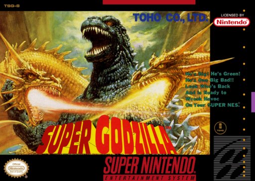 Super Godzilla box art