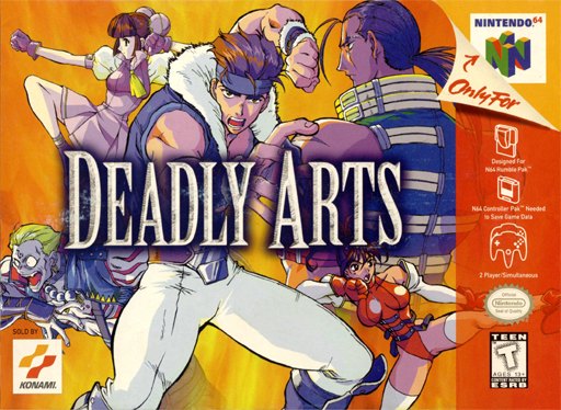Deadly Arts box art