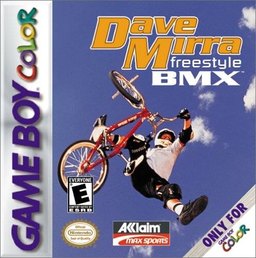 Dave Mirra Freestyle BMX box art