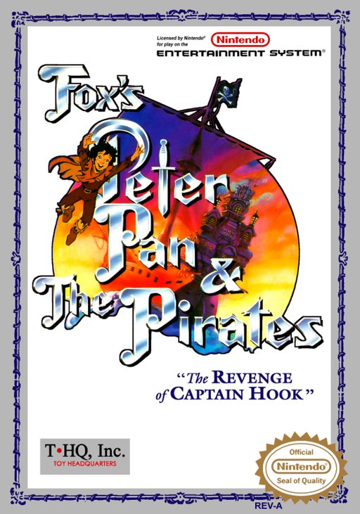 Fox's Peter Pan _ the Pirates: The Revenge of Captain Hook box art