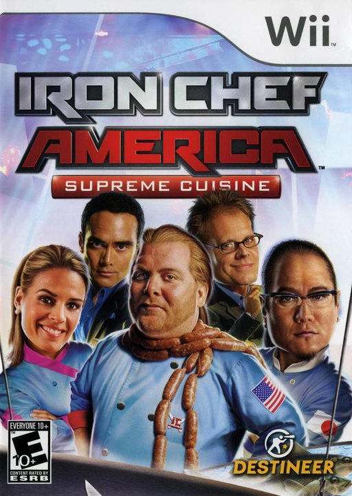 Iron Chef America_ Supreme Cuisine box art