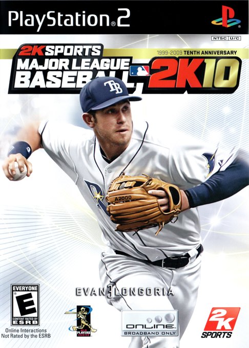 Major League Baseball 2K10 box art