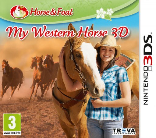 My Western Horse 3D box art
