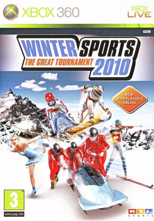 Winter Sports 2010: The Great Tournament box art