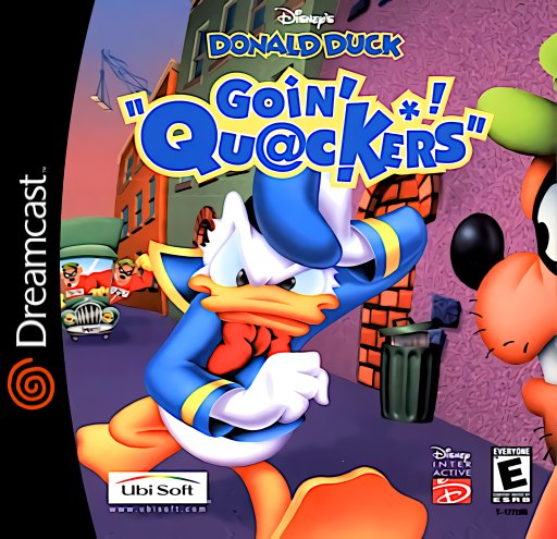 Disney's Donald Duck: Goin' Quackers box art