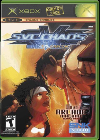 SVC Chaos: SNK vs. Capcom box art