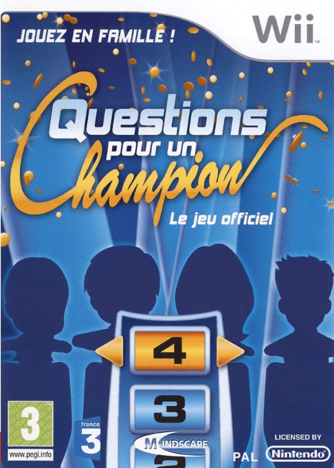 Questions pour un Champion: Le Jeu Officiel box art