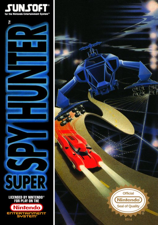 Super Spy Hunter box art