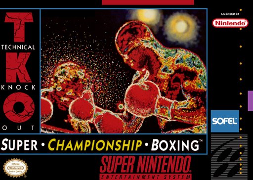 TKO Super Championship Boxing box art