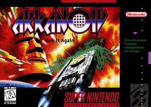 Arkanoid: Doh It Again box art