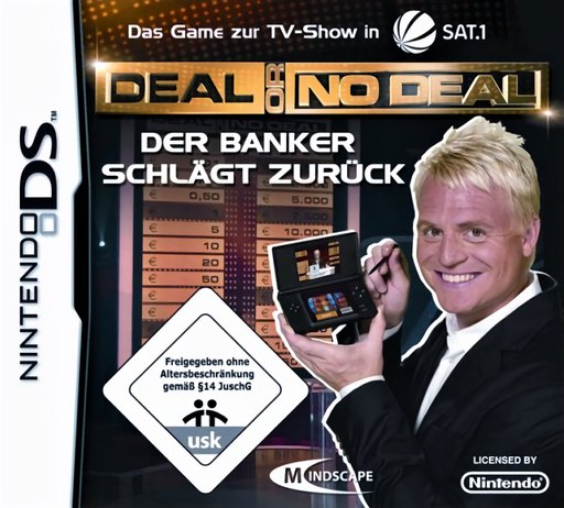 Deal or No Deal: Der Banker Schlaegt Zurueck box art