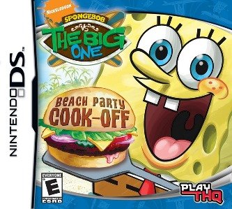 SpongeBob vs The Big One: Beach Party Cook-Off box art