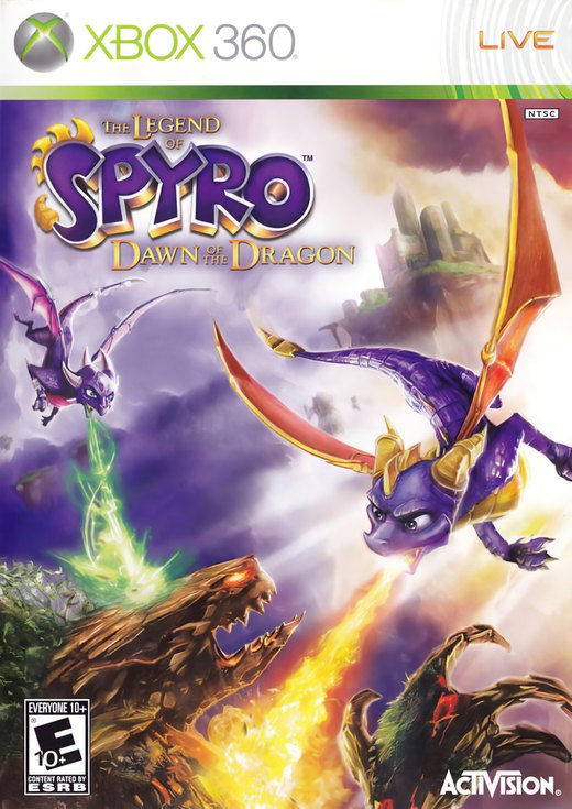 The Legend of Spyro: Dawn of the Dragon box art