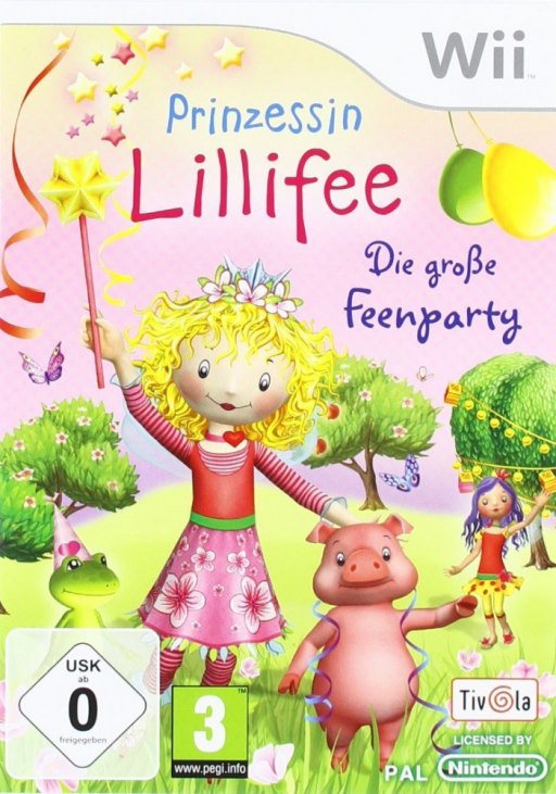 Princess Lillifee: The Big Fairy Party box art
