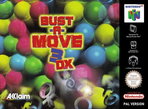 Bust-A-Move 3 DX box art