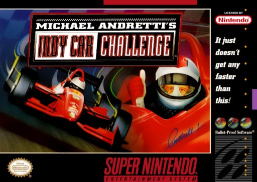Michael Andretti's Indy Car Challenge box art