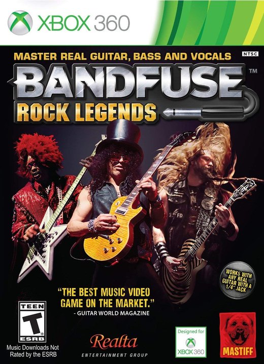 BandFuse: Rock Legends box art